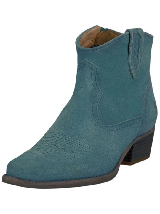 Foto van product FELMINI Enkellaarsjes cyaan blauw