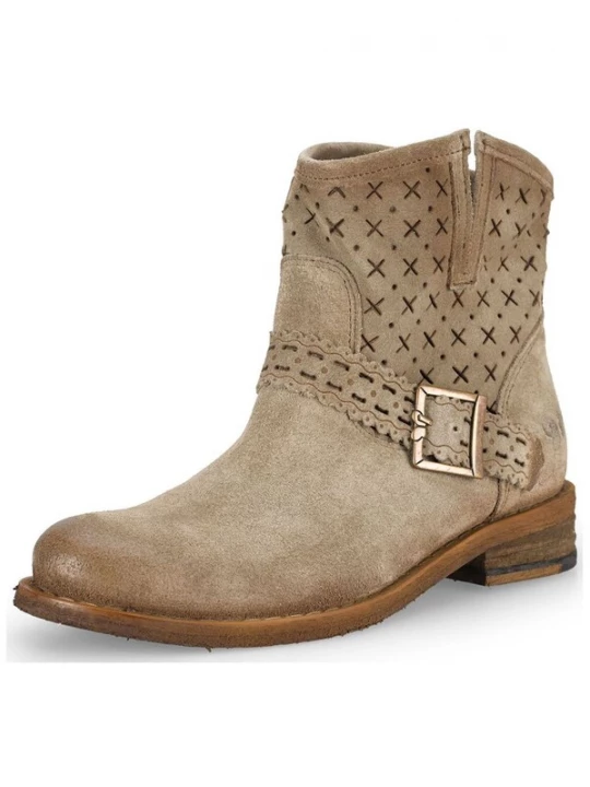 Foto van product FELMINI Enkellaarsjes taupe
