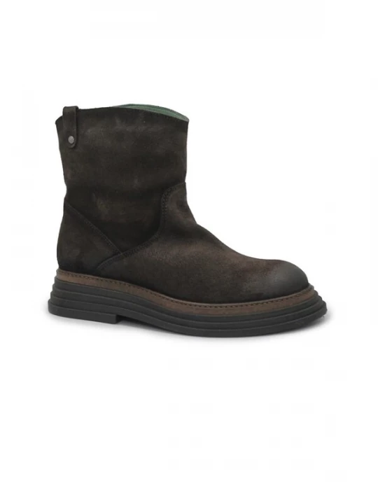 Foto van product FELMINI Laarzen 'FELMINI E395 grass expresso marrone stivaletto tronchetto donna biker pelle' donkerbruin