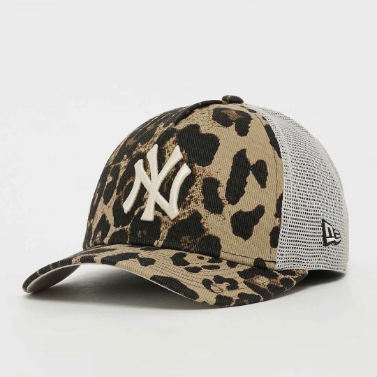Foto van product Female 940 MC A-Frame Trucker Leopard New York Yankees New Era bruin