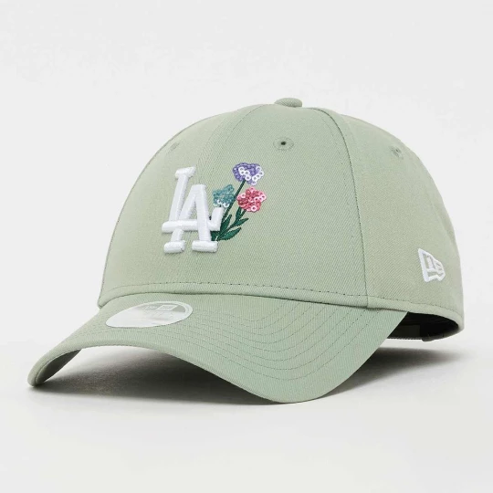 Foto van product Female 9Forty Floral Icon MLB Los Angeles Dodgers New Era groen