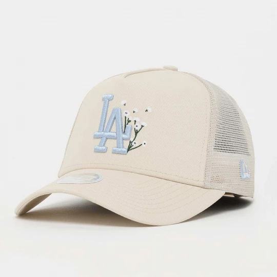 Foto van product FEMALE A-FRAME Trucker Floral Los Angeles Dodgers New Era beżowy