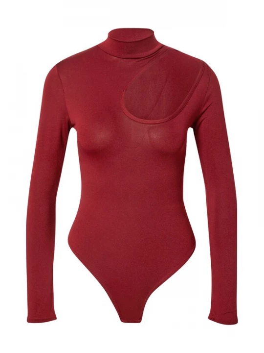 Foto van product Femme Luxe Shirt body 'MADGE' bourgogne