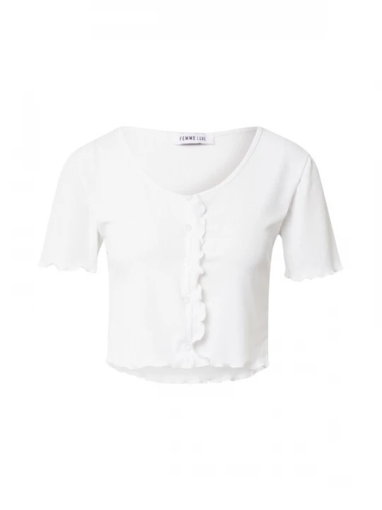 Foto van product Femme Luxe Shirt 'BRIA' wit