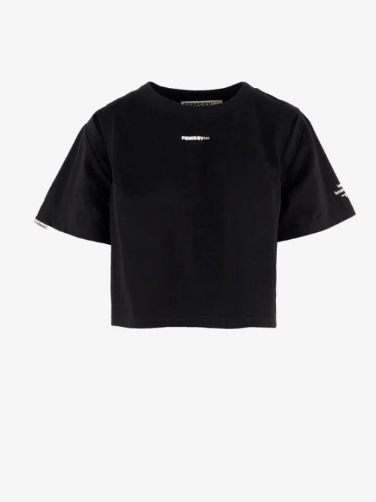 Foto van product FEMSSY Shirt 'EDGE' zwart