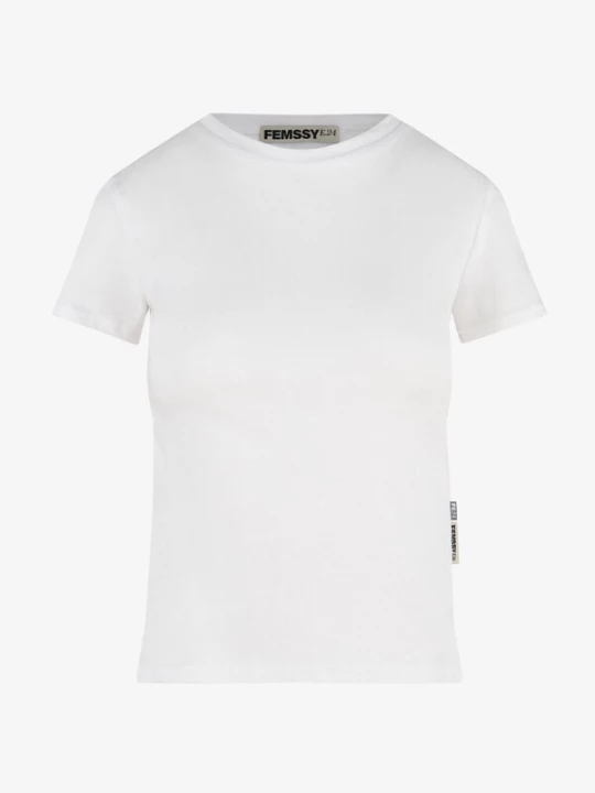 Foto van product FEMSSY Shirt 'PURE' wit