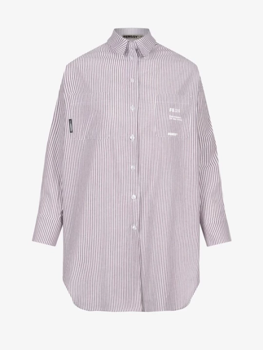 Foto van product FEMSSY Tuniek 'TUNIC STRIPE DRESS BLUE' lila