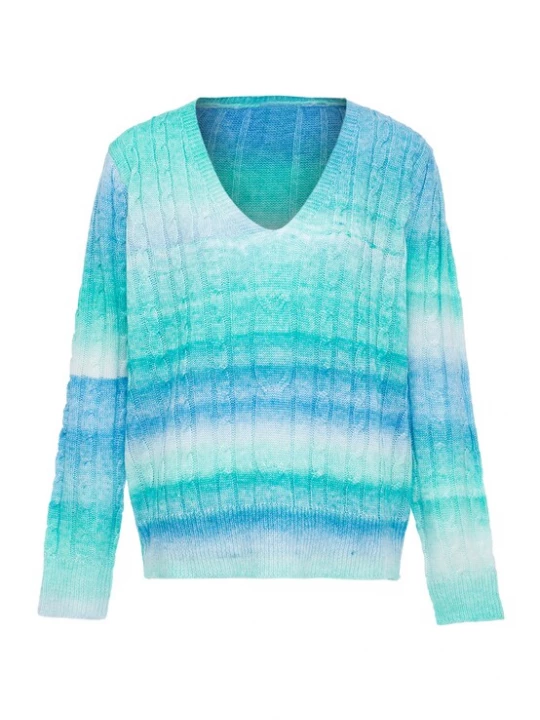 Foto van product FENIA Trui blauw / turquoise / aqua / pastelblauw