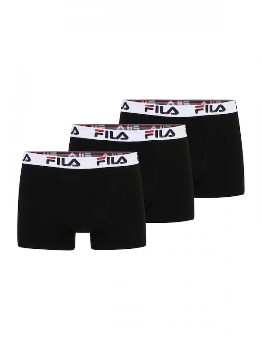Foto van product FILA Boxershorts rood / zwart / wit
