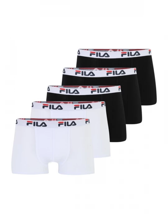 Foto van product FILA Boxershorts rood / zwart / wit