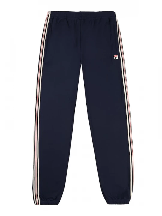 Foto van product FILA Broek 'Biella' donkerblauw / rood / wit