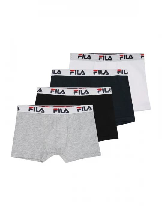 Foto van product FILA Onderbroek grijs gemêleerd / knalrood / zwart / wit