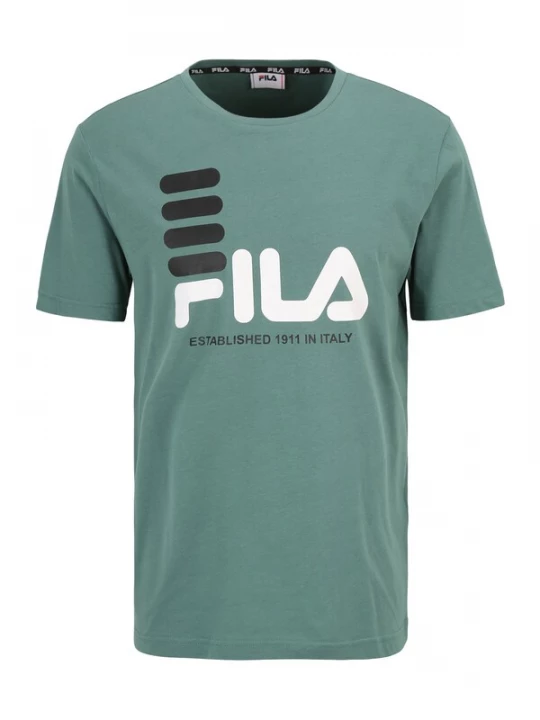 Foto van product FILA Shirt 'Bippen' groen / zwart / wit