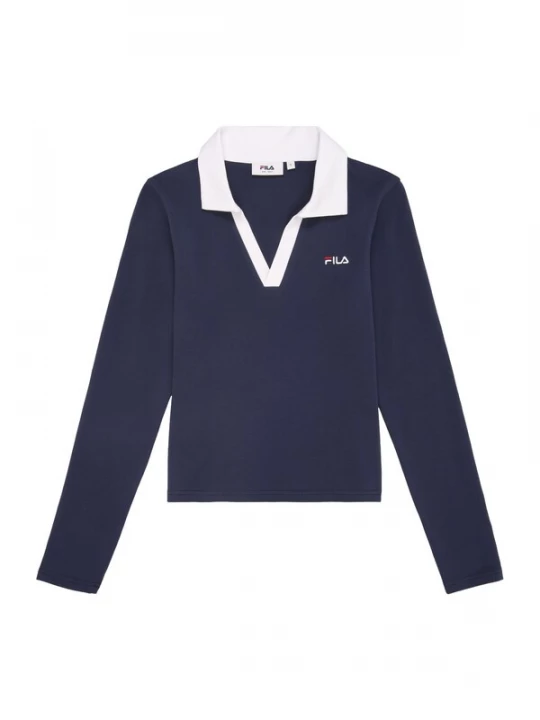 Foto van product FILA Shirt 'Cerrione' donkerblauw / wit