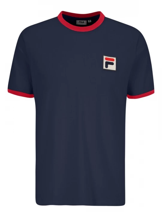 Foto van product FILA Shirt 'LAZ' navy / rood / wit