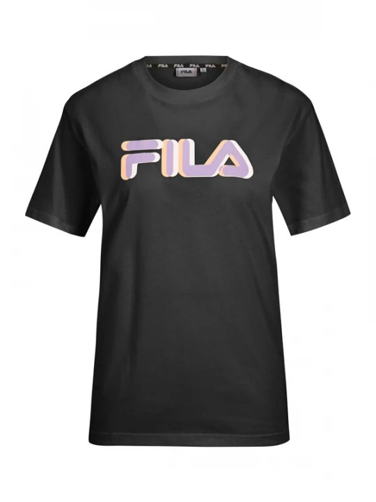Foto van product FILA Shirt 'LONDRINA' lila / oranje / zwart / wit