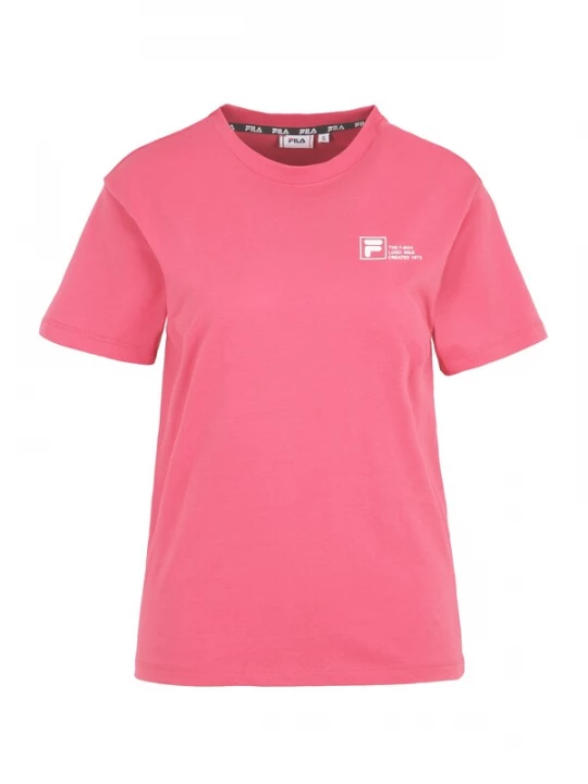 Foto van product FILA Shirt pastelrood / wit