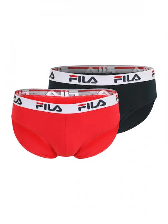 Foto van product FILA Slip rood / zwart / wit