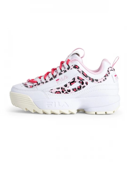 Foto van product FILA Sneakers 'DISRUPTOR P' pink / rood / zwart / wit