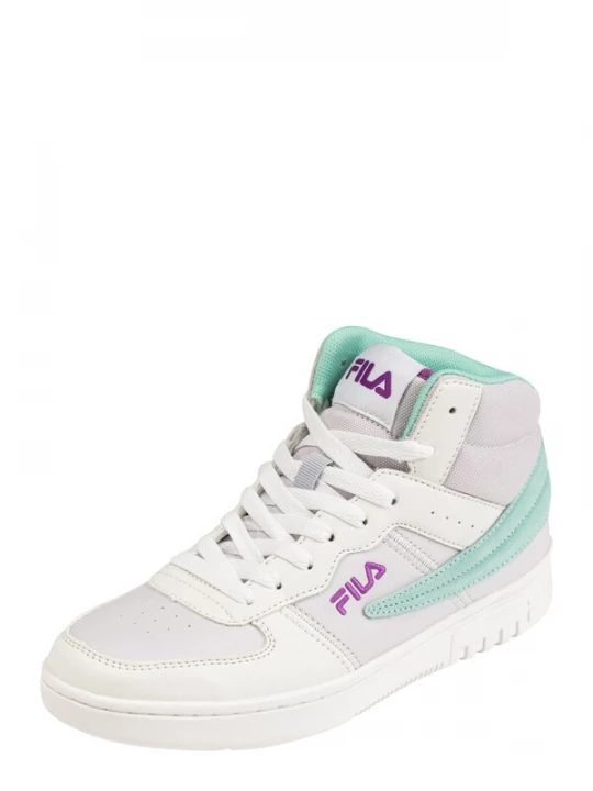 Foto van product FILA Sneakers hoog 'NOCLAF' lichtgrijs / mintgroen / lila / wit