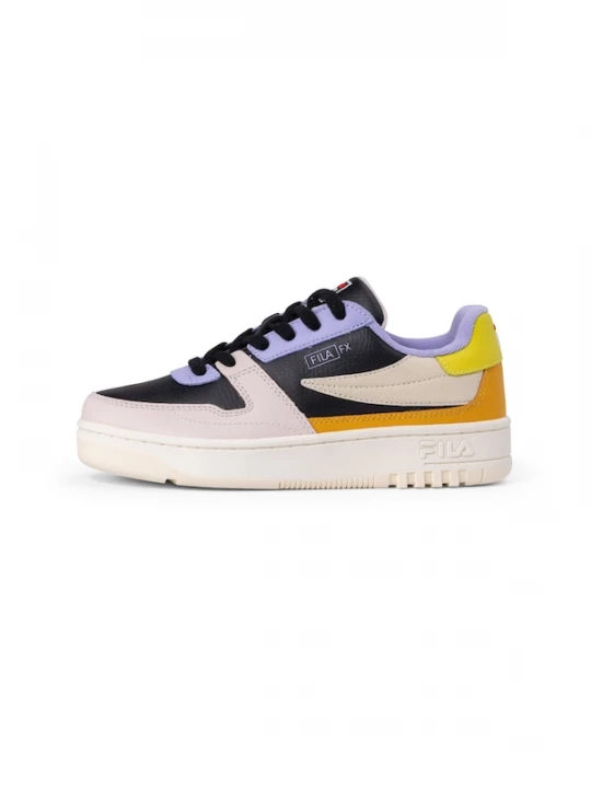Foto van product FILA Sneakers laag 'VENTUNO' geel / sering / rosa / zwart