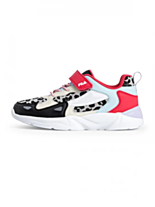 Foto van product FILA Sneakers 'VENTOSA A' beige / pastelblauw / rood / zwart / wit