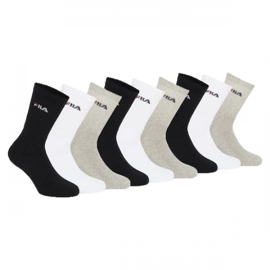 Foto van product FILA Sokken grijs / zwart / wit