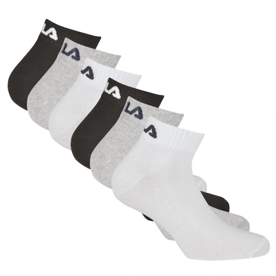 Foto van product FILA Sokken grijs / zwart / wit