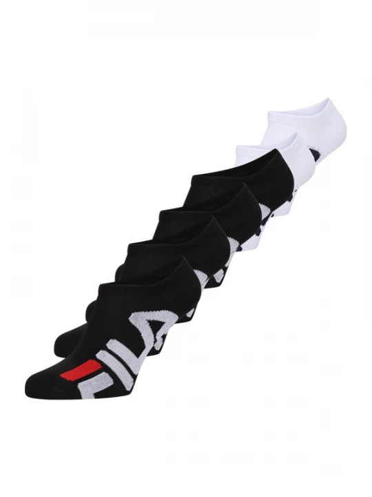 Foto van product FILA Sokken lichtgrijs / rood / zwart / wit