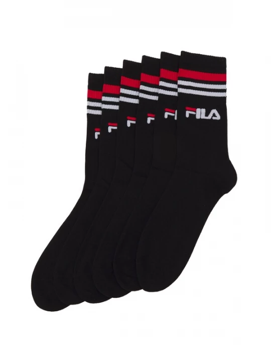 Foto van product FILA Sportsokken rood / zwart / wit