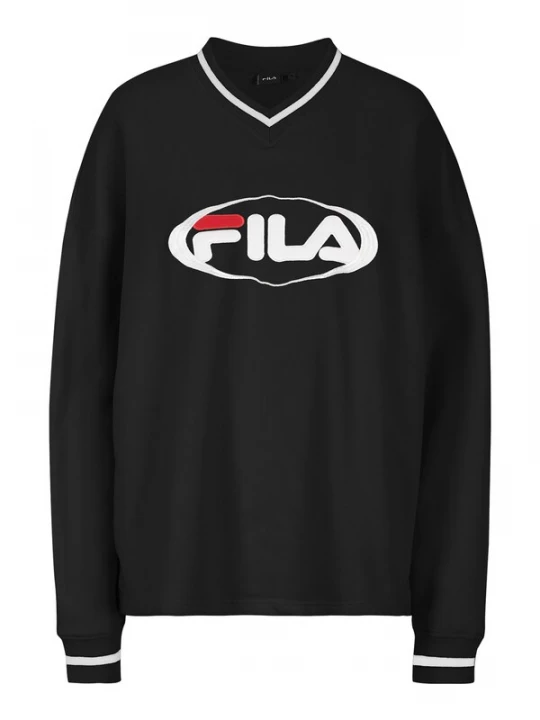 Foto van product FILA Sweatshirt rood / zwart / wit