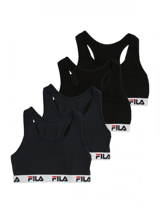Foto van product FILA Top nachtblauw / lichtrood / zwart / wit