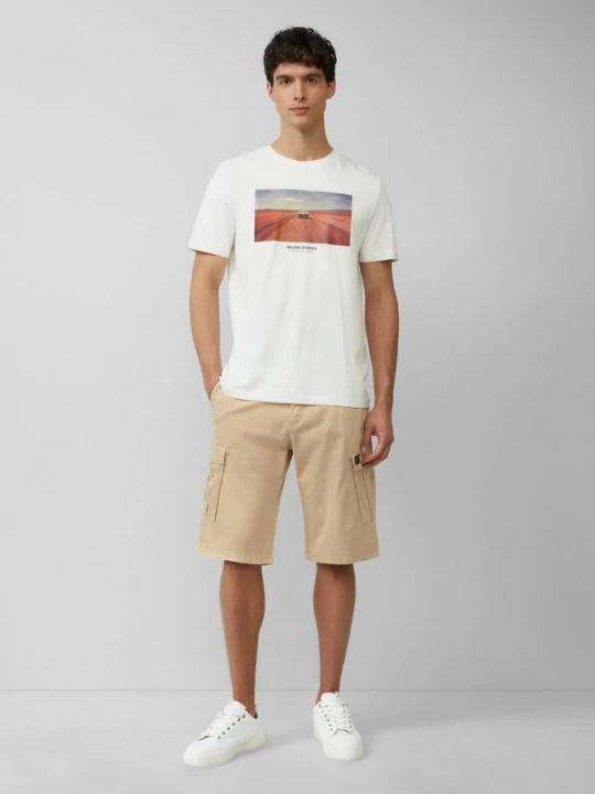 Foto van product File: cargoshort in een relaxed fit s.Oliver beżowy