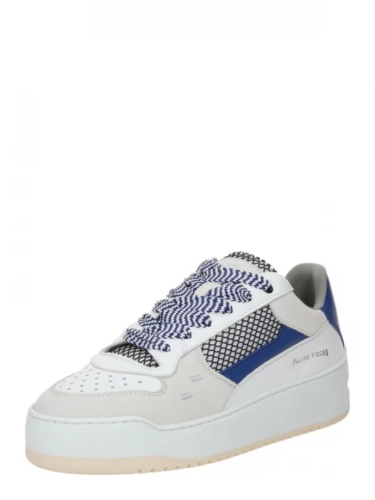 Foto van product Filling Pieces Sneakers laag 'Avenue Isla' ecru / kobaltblauw / donkergrijs / wit