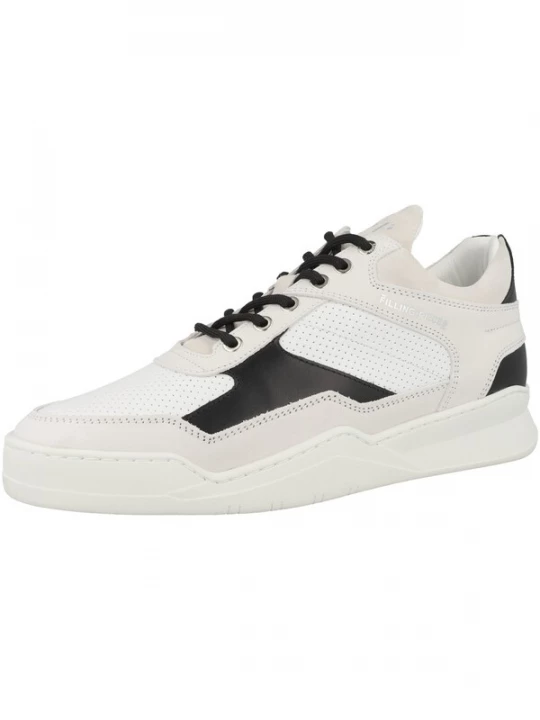 Foto van product Filling Pieces Sneakers laag 'Ghost' zwart / wit / offwhite