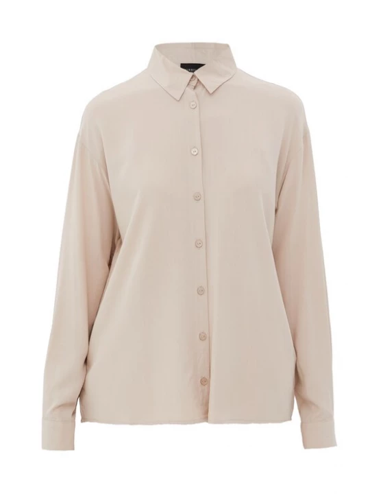 Foto van product Finn Flare Blouse 'Basic' beige