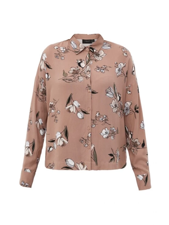 Foto van product Finn Flare Blouse 'Print' oudroze