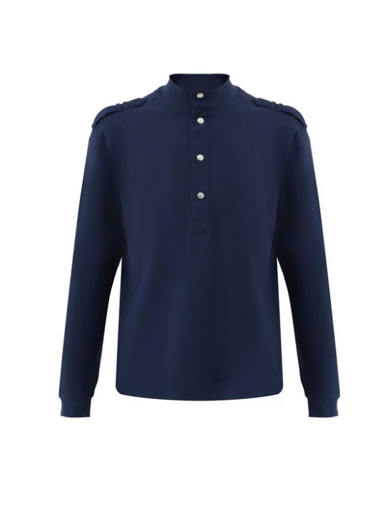 Foto van product Finn Flare Shirt 'Basic' donkerblauw