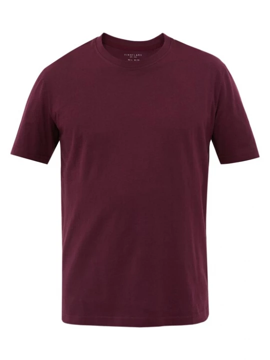 Foto van product Finn Flare Shirt 'Basic' donkerrood