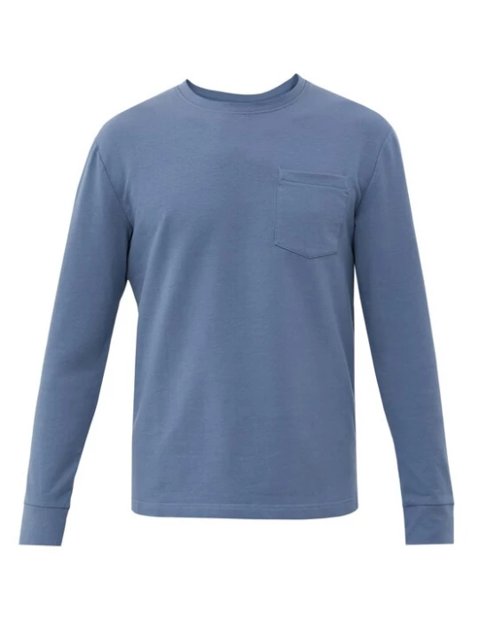 Foto van product Finn Flare Shirt 'Basic' lichtblauw