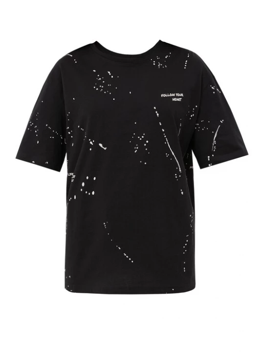 Foto van product Finn Flare Shirt 'Print' zwart