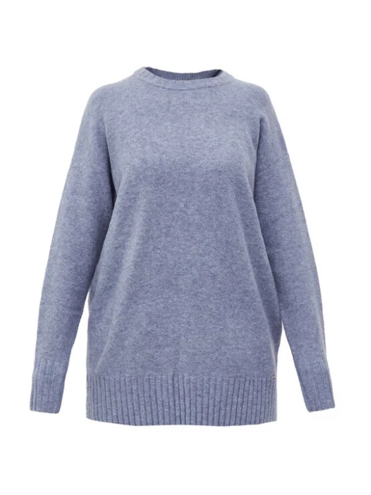 Foto van product Finn Flare Trui 'Basic' blauw / grijs