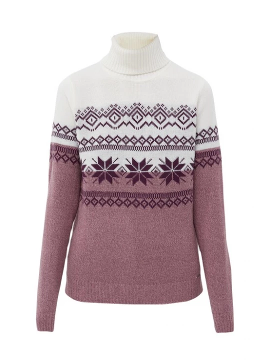 Foto van product Finn Flare Trui 'Norweger' grijs / rood