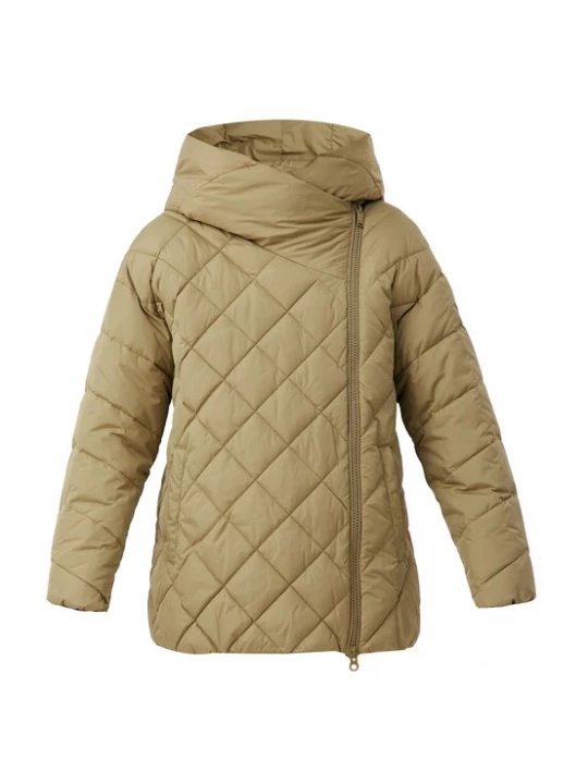 Foto van product Finn Flare Tussenjas 'Cozy High Neck' olijfgroen