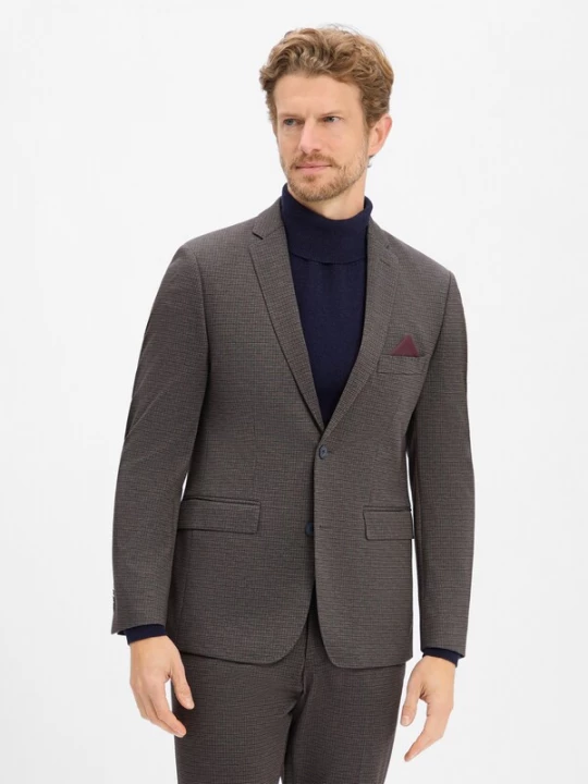 Foto van product Finshley & Harding Business-colbert bruin