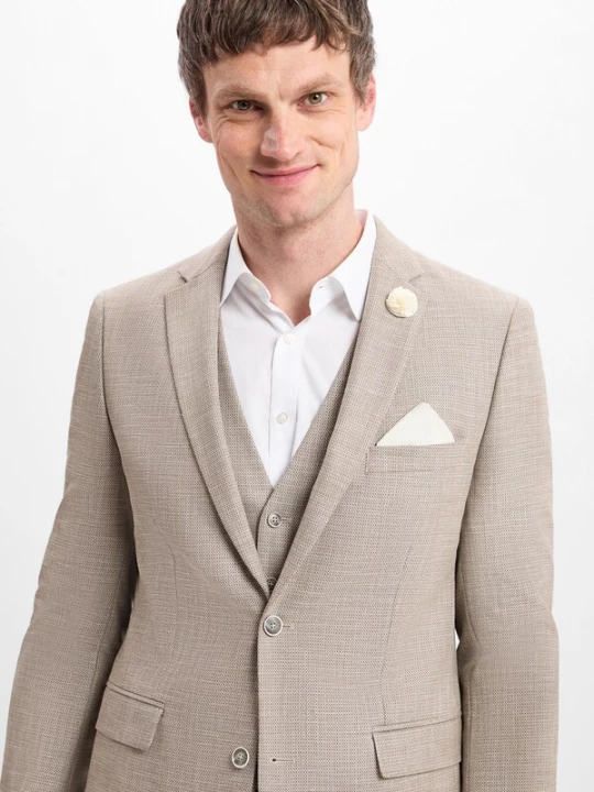 Foto van product Finshley & Harding Business-colbert ' Steven ' beige