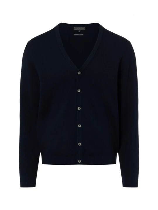 Foto van product Finshley & Harding Gebreid vest nachtblauw