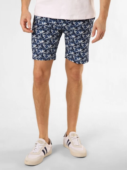 Foto van product Finshley & Harding London Broek marine / navy / wit