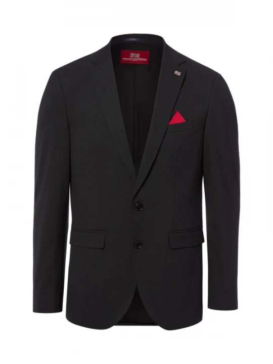 Foto van product Finshley & Harding London Business-colbert antraciet / bloedrood