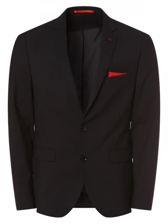 Foto van product Finshley & Harding London Business-colbert ' Brixdon ' rood / zwart